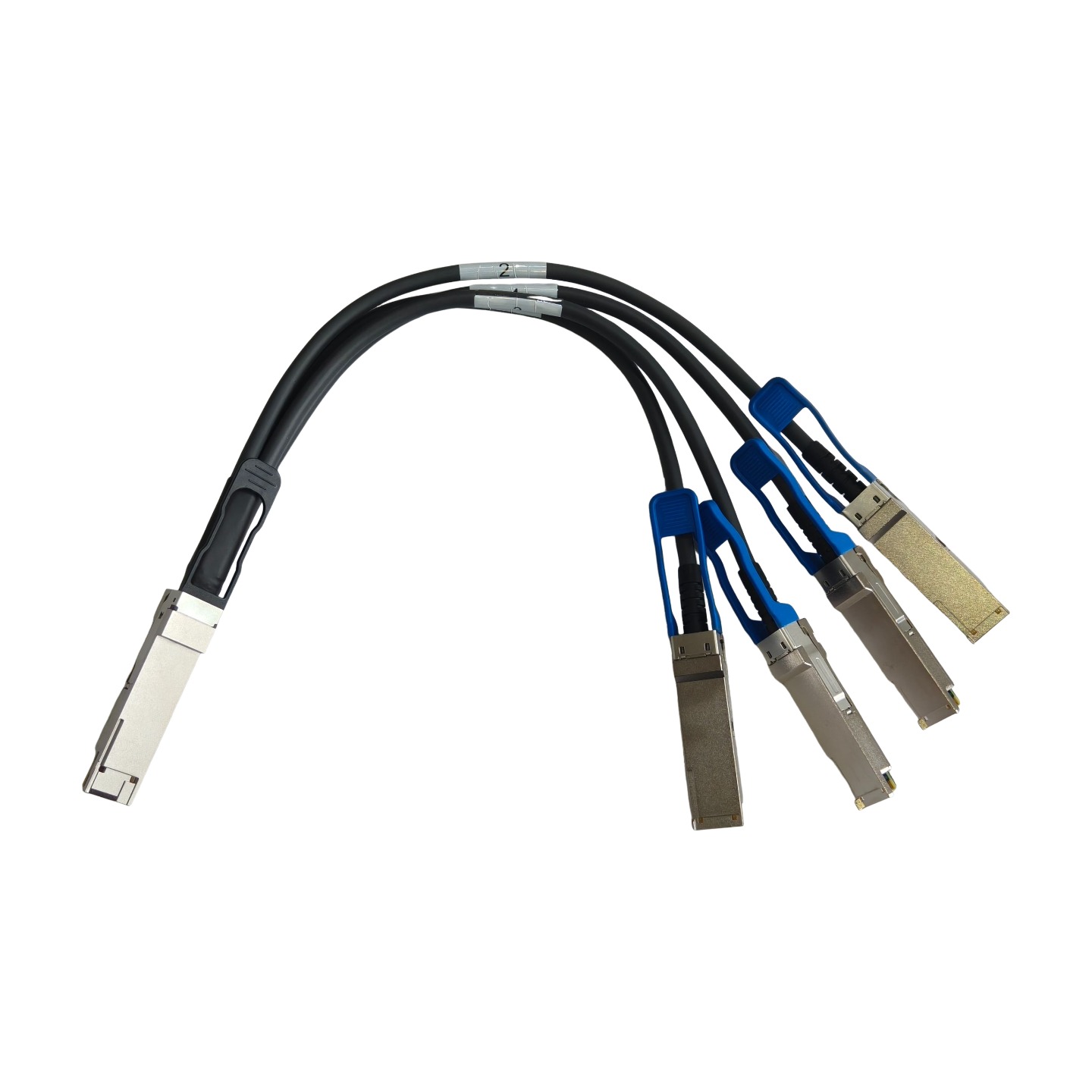 400G QSFP-DD to 4 x 100G QSFP56 DAC